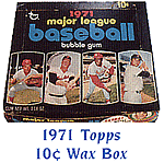 Get the best pricing for unopened wax boxes of baseball cards.